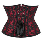 Floral Brocade Underbust Corset | Gothic & Victorian | Waist Cincher