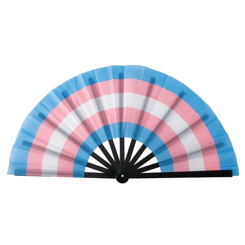 Rainbow Folding Fan | Pride Performance Prop