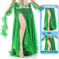 Belly Dance Skirt | Chiffon Double Slit