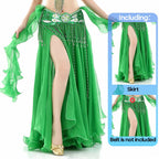 Belly Dance Skirt | Chiffon Double Slit