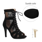 Dance Ankle Boots | Lace-Up | 7–11 cm