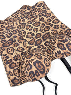 Leopard Print Rhinestone Bustier | Stage Corset Top