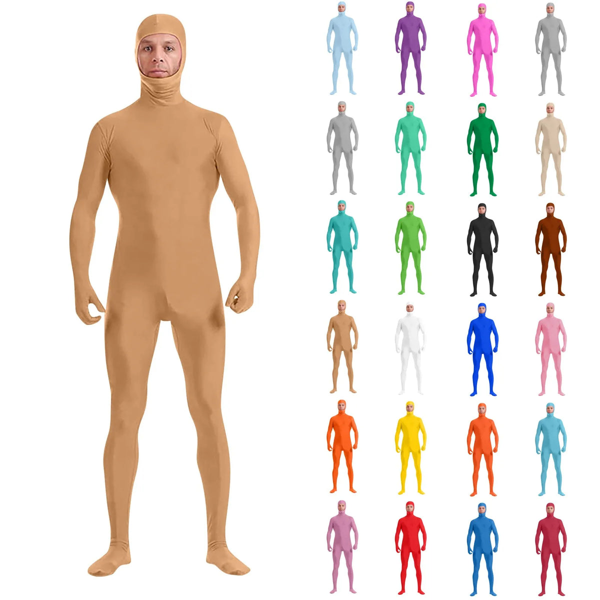 Zentai Bodysuit | Hooded Full-Body Costume