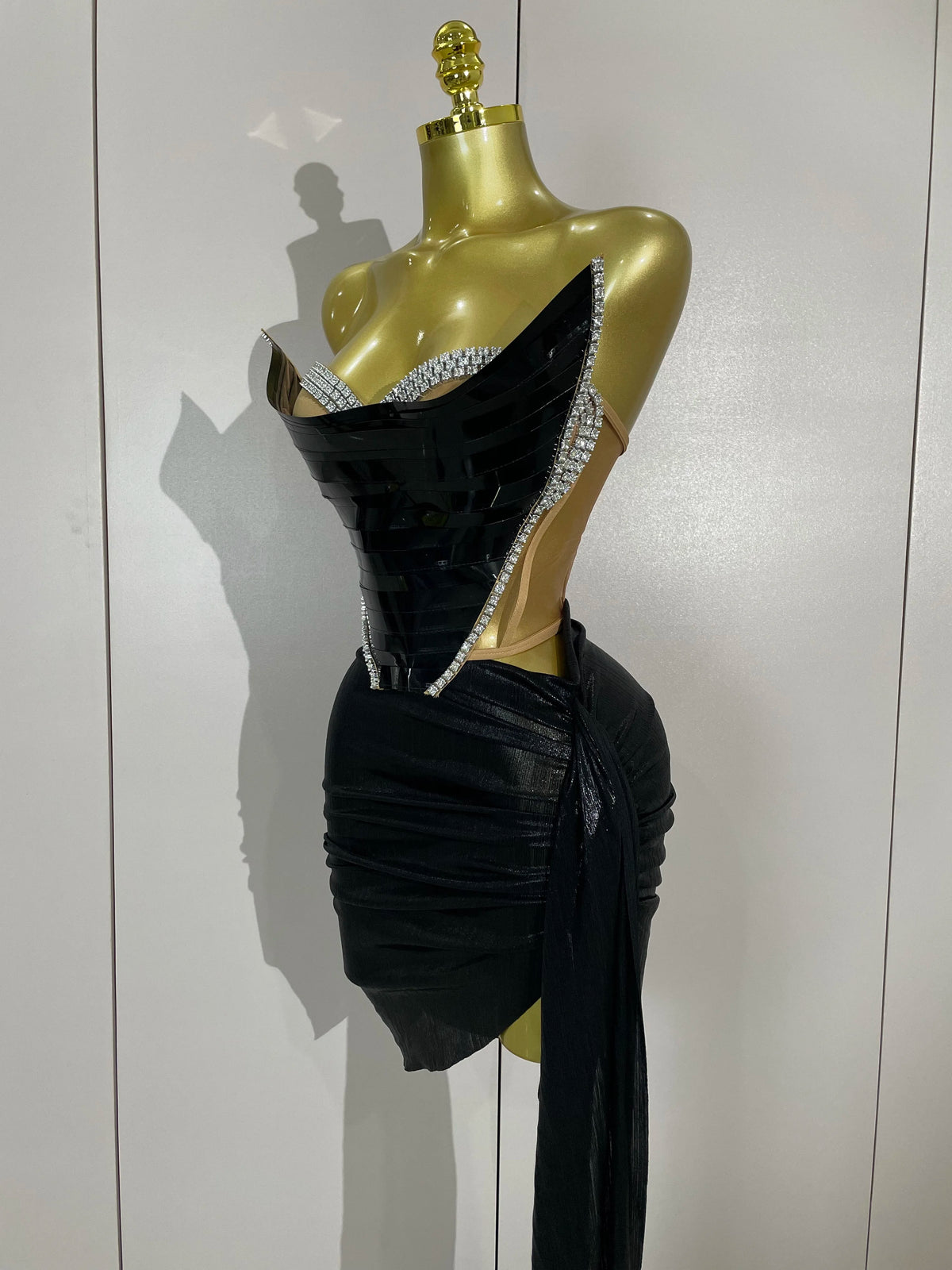 Sequin Strapless Two-Piece Set | Stage & Party | S–XL