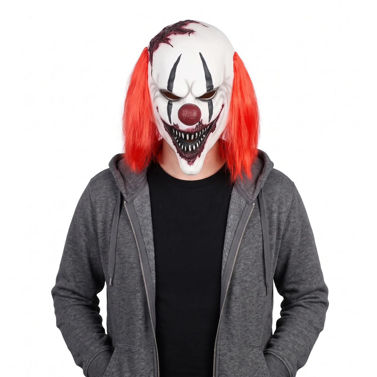 Clown Mask | Red Hair & Grin