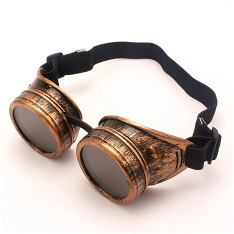 Steampunk Round Goggles | Oversized Punk Sunglasses