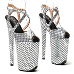 Shiny Platform Sandal Heel – 9 Inch Stage & Pole Dance