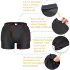 Padded Hip Enhancer Shorts | Masc Butt Booster Shapewear