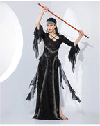 Saidi Baladi Dress | Floral Lace 4-Piece Set