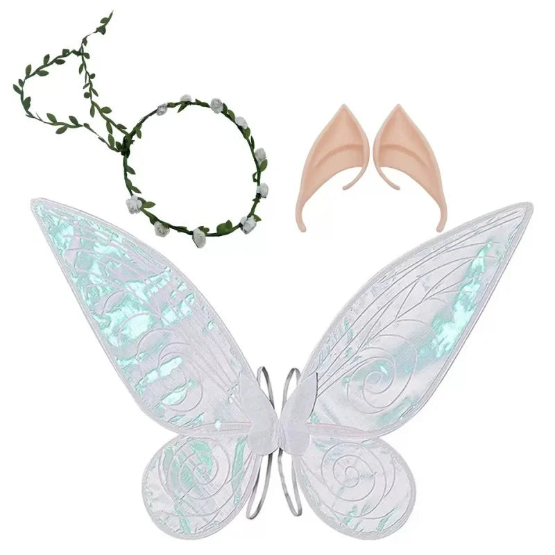 Fairy Accessory Set | Iridescent Butterfly Wings