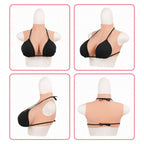 Wearable Silicone Breast Forms | Halter Strap | C–G Cup