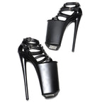 10-Inch Matte Platform Heels - Exotic Dance Sandals