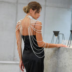 Pearl Shoulder Body Chain | Collar & Shawl