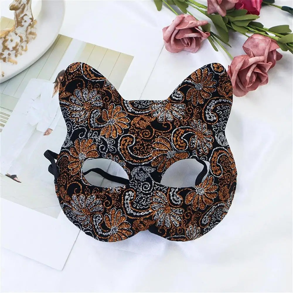 Cat Ear Lace Mask | Half-Face | 12 Styles