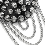 Spiked Nipple Pasties | Chain Drape | Gothic Stage