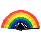 Rainbow Folding Hand Fan | Dance & Performance