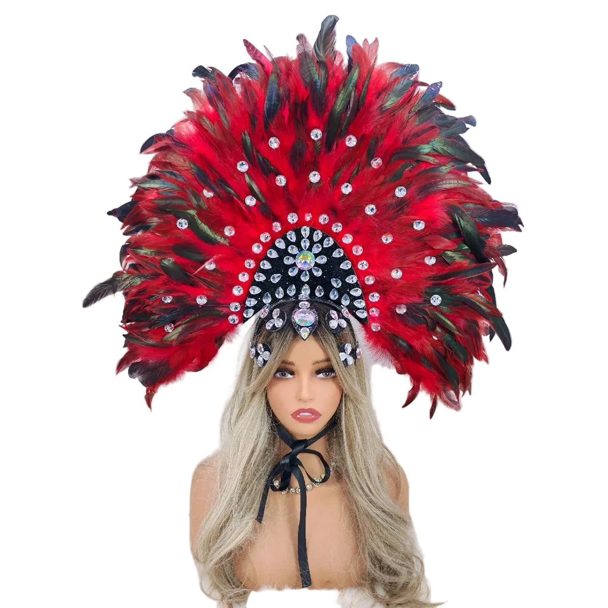 Feather Carnival Headdress | Festival & Costume