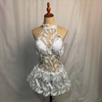 RGB LED Light-Up Dress | Pixel Glow | Rave & Stage | S/M/L