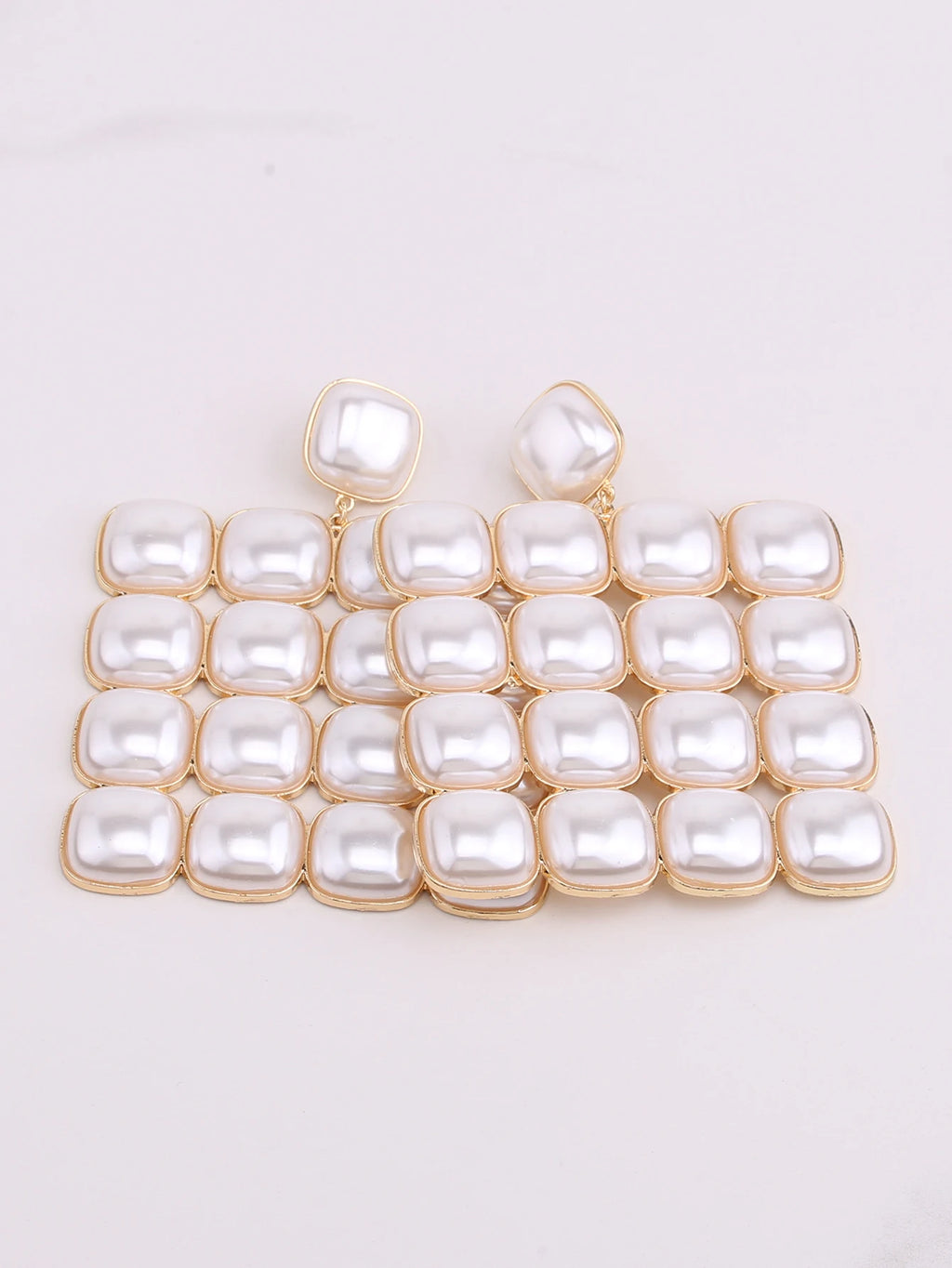 Pearl Dangle Earrings | 3 Shapes | Clip or Pin