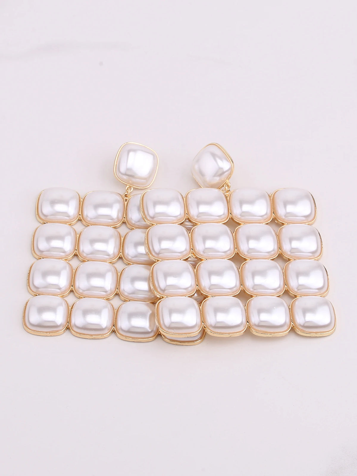 Pearl Dangle Earrings | 3 Shapes | Clip or Pin