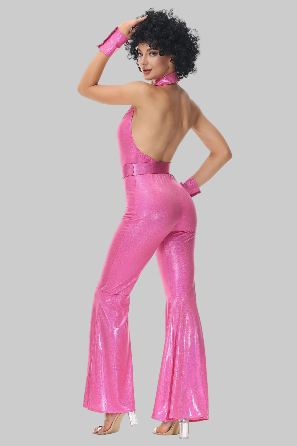 70s Hippie Performance Jumpsuit - Vintage Disco Festival Costume