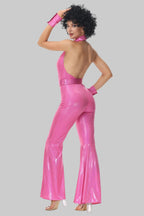 70s Hippie Performance Jumpsuit - Vintage Disco Festival Costume