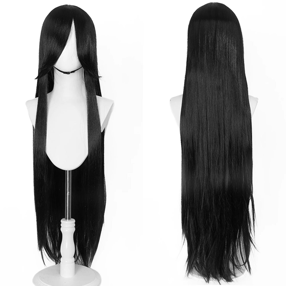 Long Straight Wig | Fringe | 100 cm