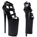 10-Inch Matte Platform Heels - Exotic Dance Sandals
