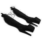 8-Inch Platform Thigh-High Boots - Exotic Dance Boots