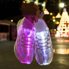Fibre Optic LED Light-Up Sneakers | USB Rechargeable | Unisex Kids & Adults | 3 Colours