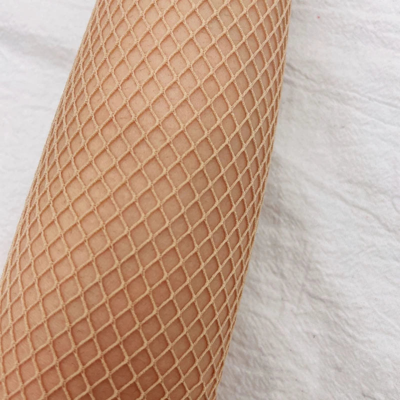 Sheer Fishnet Gloves | Elbow Length