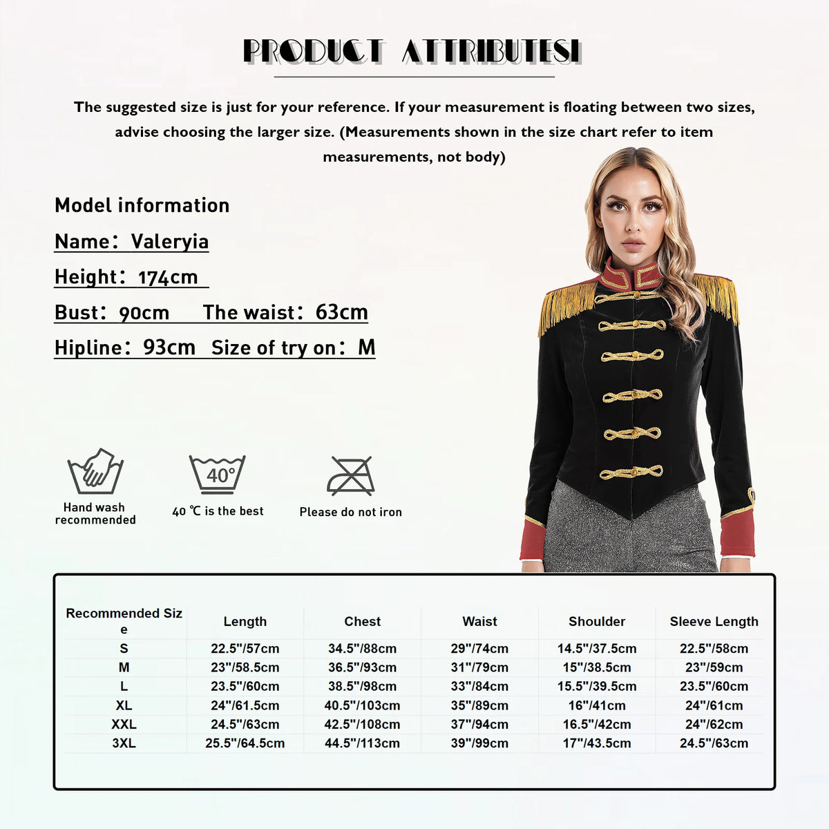 Ringmaster Velvet Jacket | Gold Braid | Circus Costume