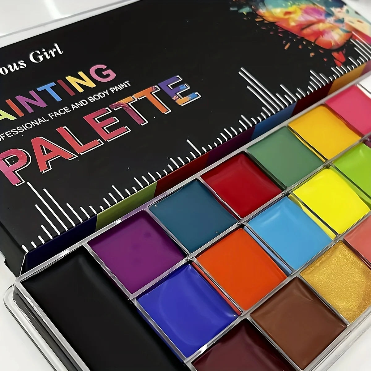 Face & Body Paint Palette | 20 Colors