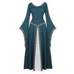 Renaissance Trumpet-Sleeve Gown | Ankle Length