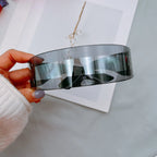 Visor Sunglasses | Futuristic Mirror Lens | Unisex
