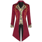 Steampunk Tailcoat | Gold Embroidery