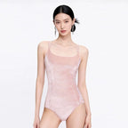 Velvet Cross-Back Ballet Leotard | Women | S–XXL