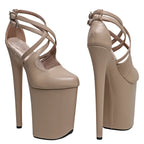 9-Inch Closed-Toe Platform Sandals