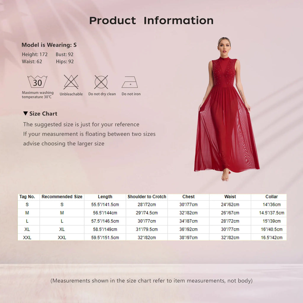 Lyrical Dance Dress | Rhinestone Cutout Back