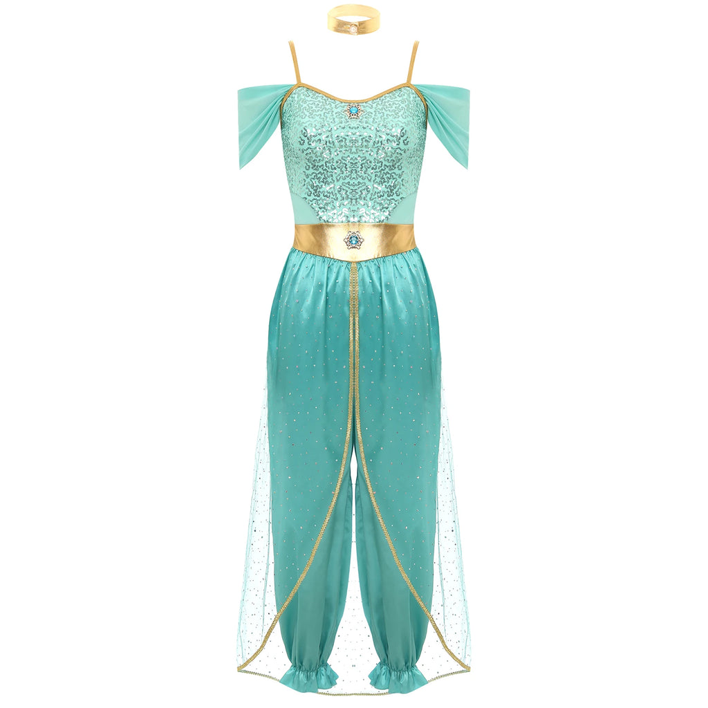 Princess Dance Set | Sequin Jumpsuit