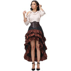 Pirate Buccaneer Costume | Hi-Low Skirt & Top Set
