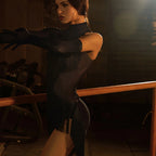Latin Dance Dress | High Slit Fringe | Stage Performance