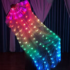 LED Fan Veils | Multicolor Silk