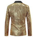 Men’s Sequin Blazer | Contrast Lapels