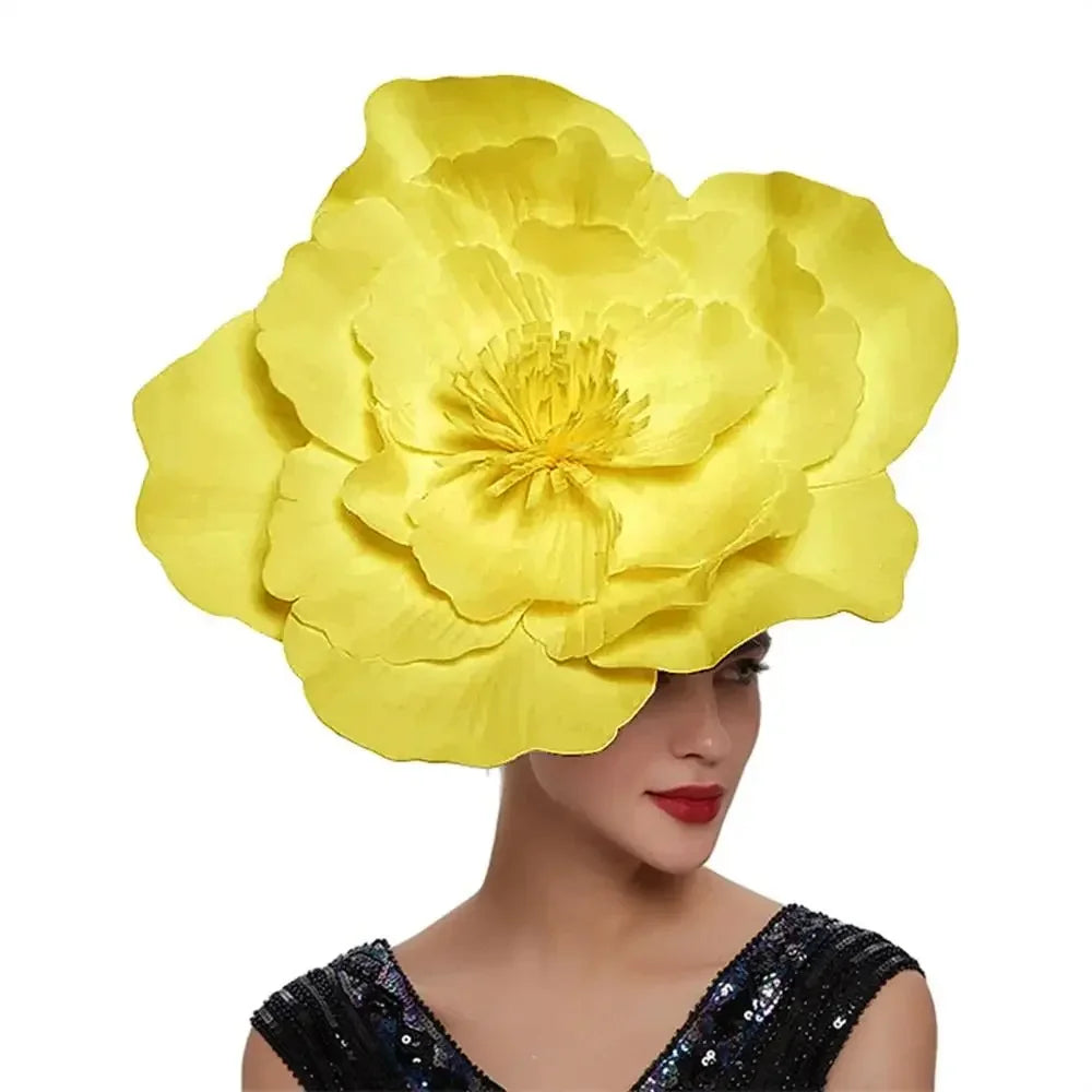 Oversized Rose Fascinator Headband | 40cm | Showgirl | 19 Colors