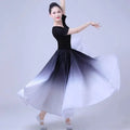 Flamenco Dance Skirt | Gradient Satin | 180–720 Degree | 9 Colors