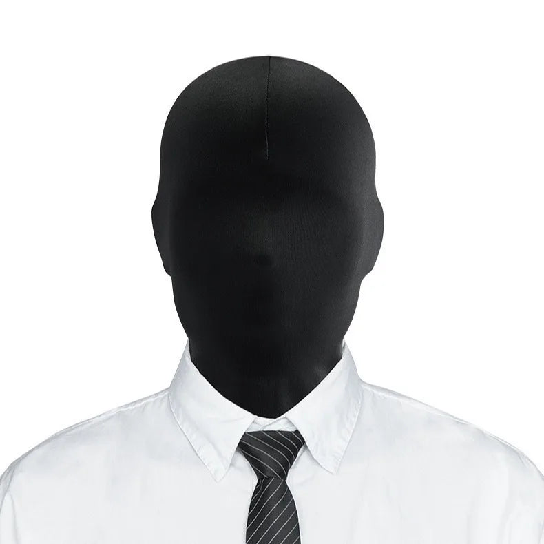 Black Full-Face Mask | Stretch Fabric Balaclava