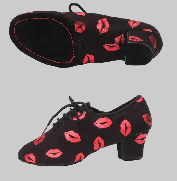 Women's Latin Dance Shoes - Professional Ballroom Sneakers