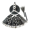 Witch Costume Set | Tulle Skirt, Hat & Broom | Halloween