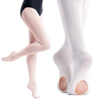 60D Microfiber Ballet Dance Tights | Convertible | S–XXL
